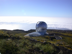 het observatorium op Roque de los Muchachos