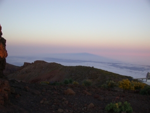 uitzicht op Tenerife